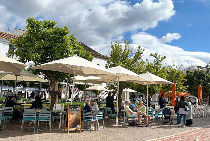 El Casco Antiguo de Marbella recuperó el turismo nacional en Semana Santa
