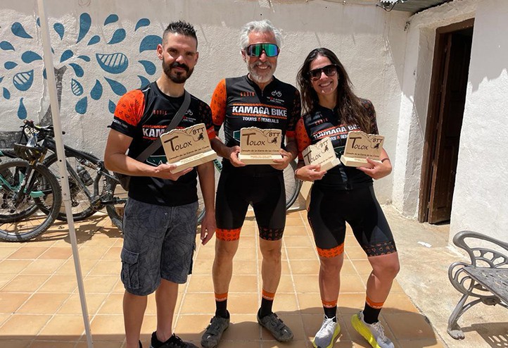 Virginia Gambero del Kamaga Bike triunfa en el "Corazón Sierra de las Nieves"