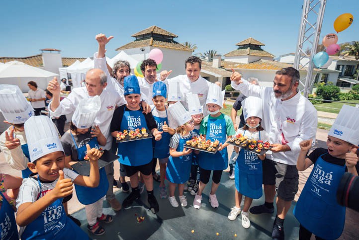 Alta cocina solidaria en Marbella a favor de niños con síndrome de Down