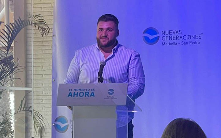 Alejandro González, nuevo presidente de Nuevas Generaciones en Marbella