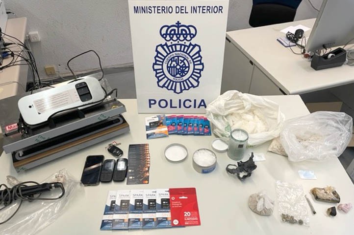 Detenido en Marbella con 1,5 kilos de éxtasis ocultos en productos de belleza