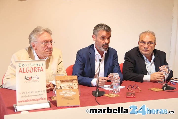 José Bernal presenta su libro sobre la Marbella de comienzos del XIX 