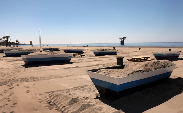 Marbella recupera las zonas de moragas tras dos años de pandemia