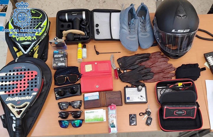 Cuatro detenidos in fraganti por robos en el interior de vehículos en Marbella