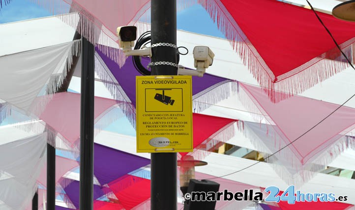 Una veintena de cámaras vigilan los recintos feriales de Marbella