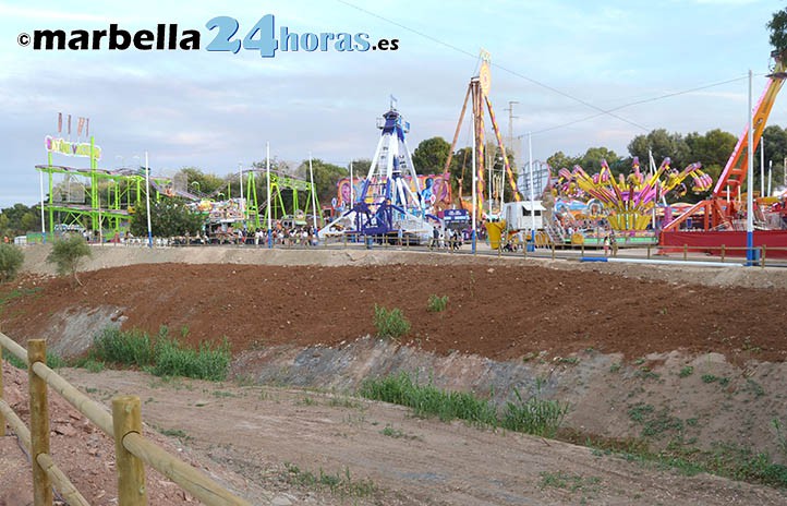 El nuevo recinto ferial de Marbella: más pequeño, más molesto y sin noria