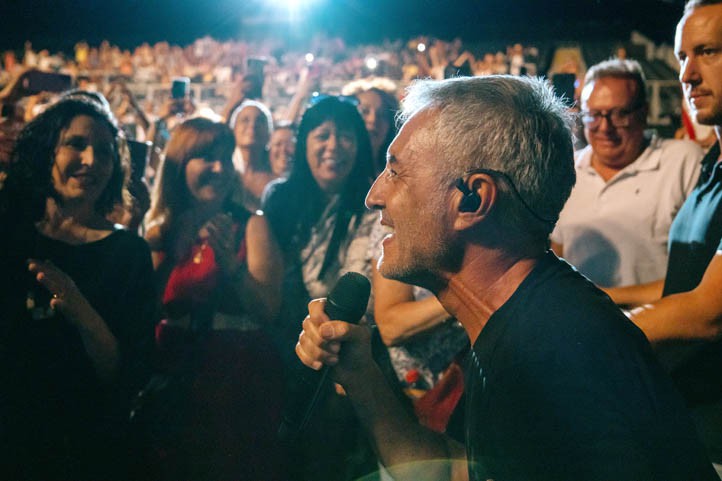 Sergio Dalma se funde con el público de Marbella en el festival Starlite