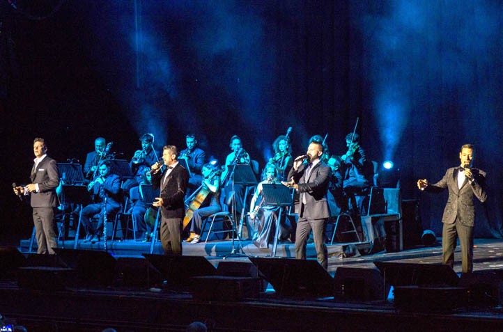 Emotivo concierto de Il Divo en Marbella con el recuerdo a Carlos Marín