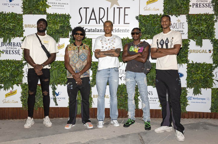 Estrellas de la NBA brillan en Marbella en el segundo concierto de Ozuna