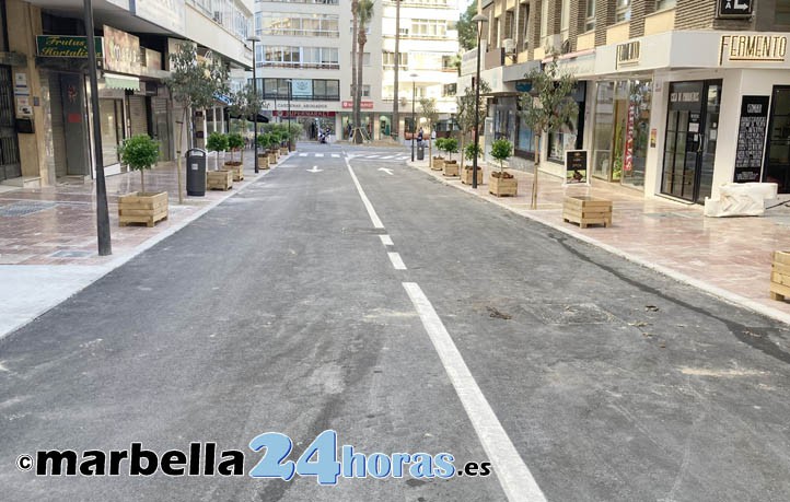 Reabre un tramo de Nuestra Señora de Gracia sin plazas de aparcamiento