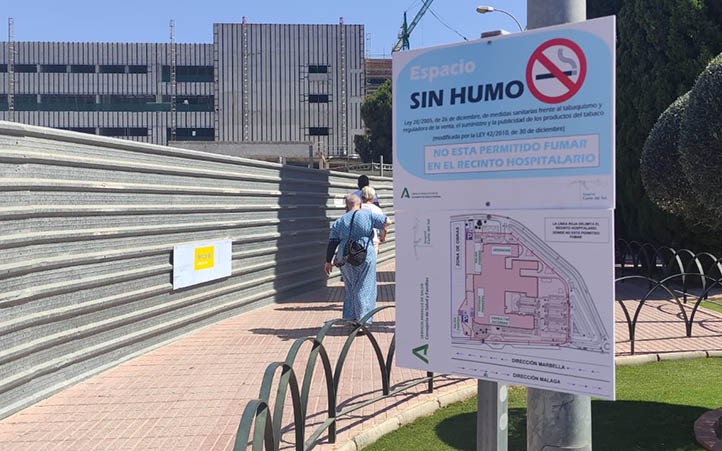 El Hospital Costa del Sol potencia su campaña contra el tabaquismo