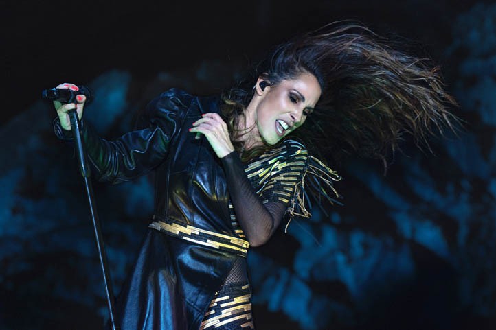 Malú derrocha voz en su concierto en el festival Starlite en Marbella