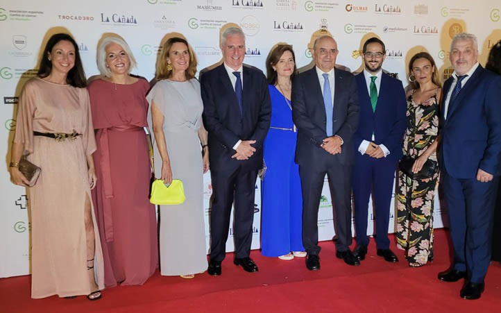 Representación excepcional de Quirónsalud Marbella en la gala de la AECC