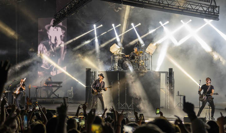 El grupo colombiano Morat llena de diversión el festival Starlite en Marbella