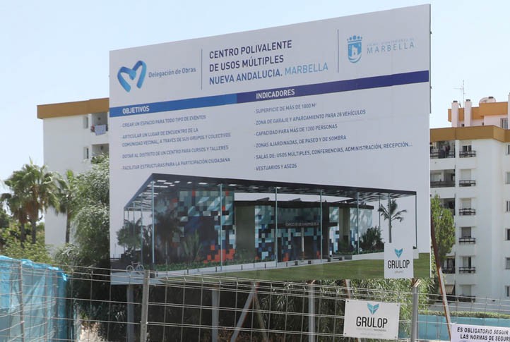 Inician la obra del Centro Polivalente de la Campana que Muñoz anunció en 2018