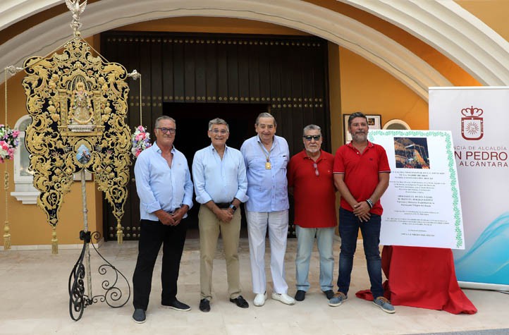 La Virgen del Rocío volverá a salir en procesión por San Pedro Alcántara 