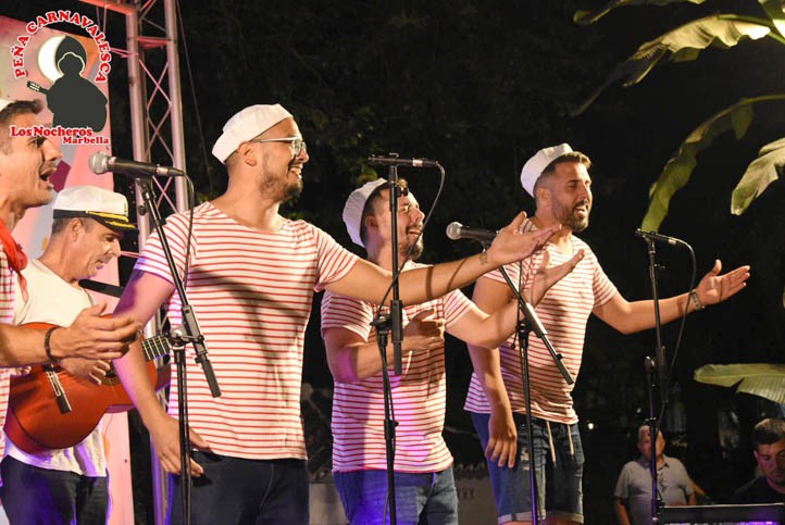 Balance positivo del festival carnavalero en las noches de verano de Marbella