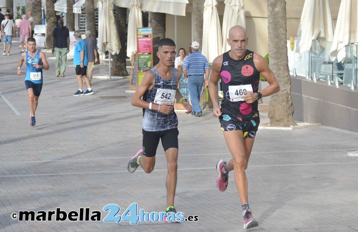 Youness Belyamna le gana a Reyes Estévez la Media Maratón de Marbella
