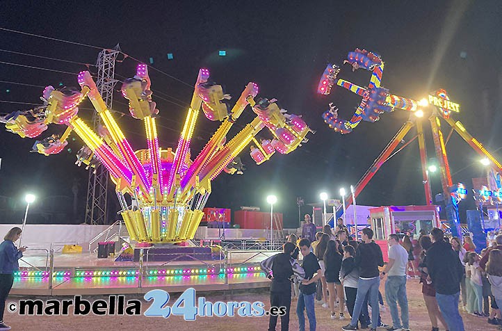 La Feria de San Pedro Alcántara ha ocupado el 65% de la Finca La Caridad