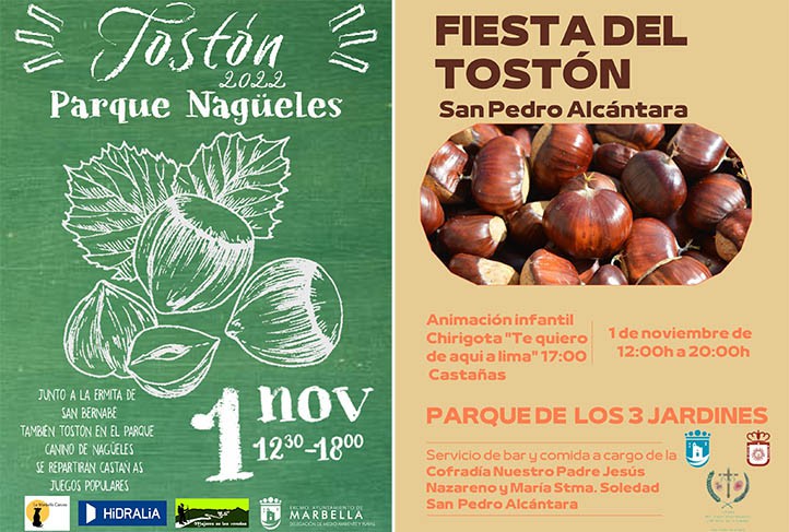 Nagüeles y Los Tres Jardines acogerán el Tostón en Marbella y San Pedro 