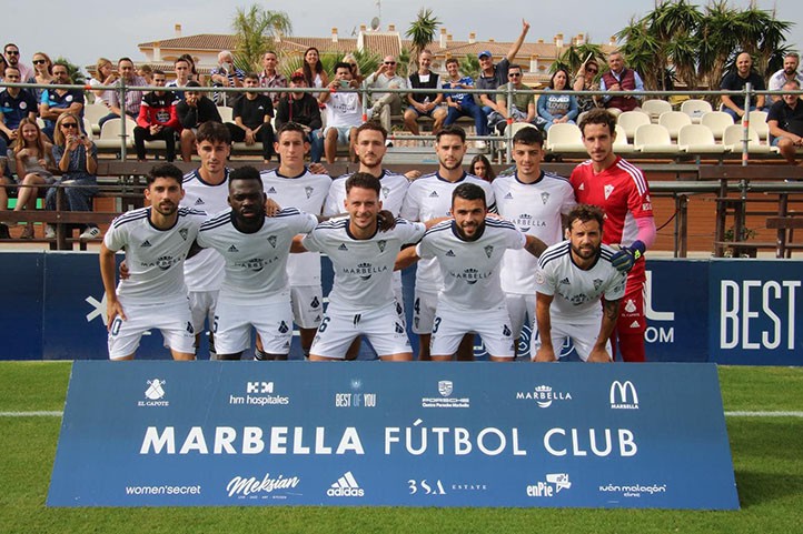 Cuatro triunfos seguidos del Marbella en casa, igual que en sus dos ascensos