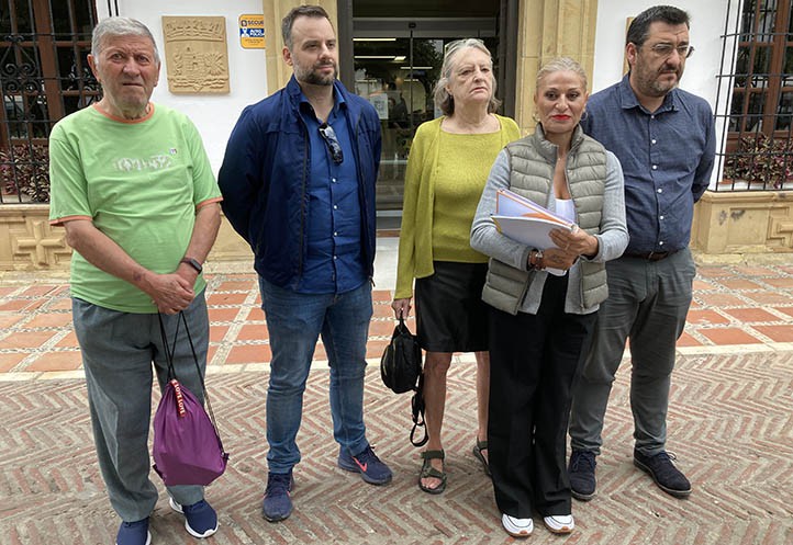 IU llama a la ciudadanía a rebelarse contra la corrupción en Marbella