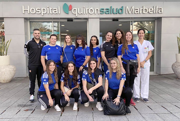 Alumnas de Educación Infantil visitan Pediatría en Quirónsalud Marbella