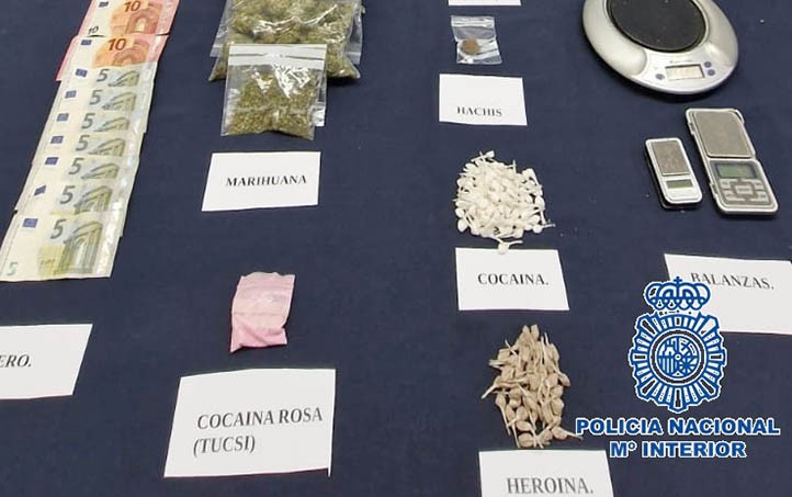 Desarticulan un punto de venta de droga en Las Albarizas de Marbella