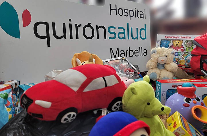 Quirónsalud pone en marcha recogidas de juguetes y alimentos en Andalucía
