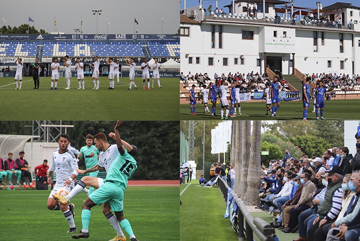 El Marbella FC ha jugado en seis campos distintos como local en año y medio