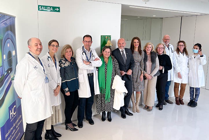 La "campana de los sueños" de Miriam Segura ya suena en HC Cancer Center