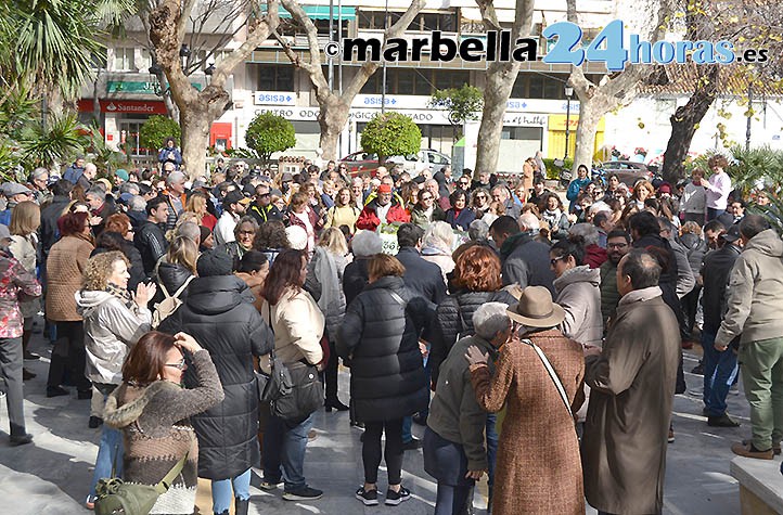 Clamor ciudadano en defensa de los jardines de la Alameda de Marbella