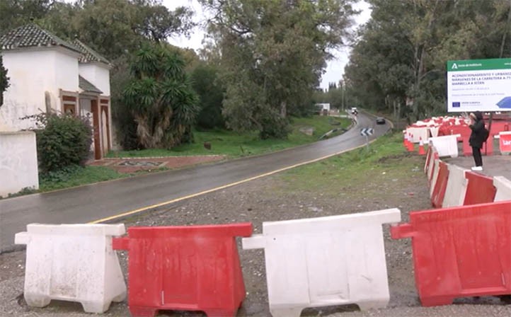 Cuatro años para iniciar las obras de la carretera de Istán en Marbella