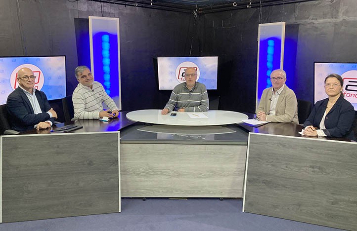 La tertulia de TV "A fondo" aborda en un nuevo programa la actualidad local