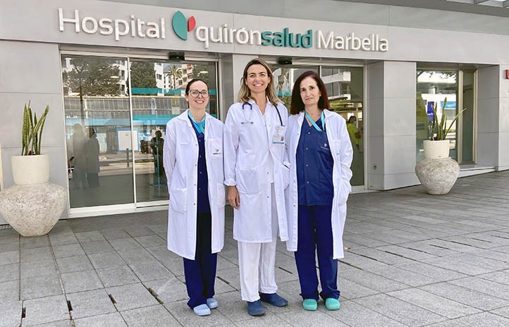 Quirónsalud Marbella implanta una técnica pionera para diagnosticar cáncer de pulmón