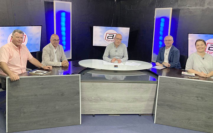 La tertulia de TV "A Fondo" toma la temperatura a la precampaña electoral
