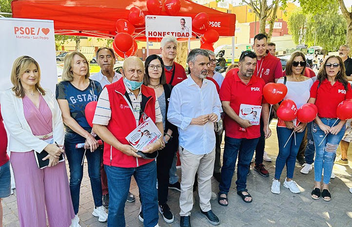 Vivienda, aparcamiento y deporte, ejes del programa del PSOE para Marbella