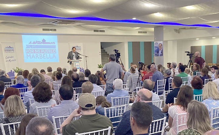 Por Mi Pueblo bets on “efficient management” in Marbella compared to that of the PP – LOCAL