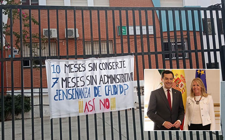 Moreno Bonilla y Muñoz tienen a dos institutos de San Pedro sin conserje