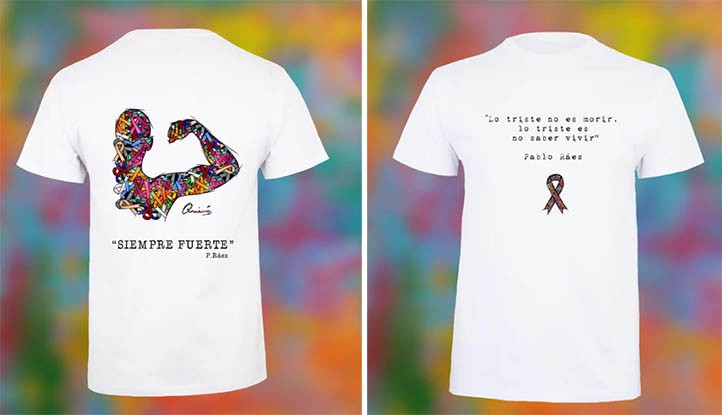 El artista Fernando Quirós crea el proyecto solidario "Siempre Fuerte"
