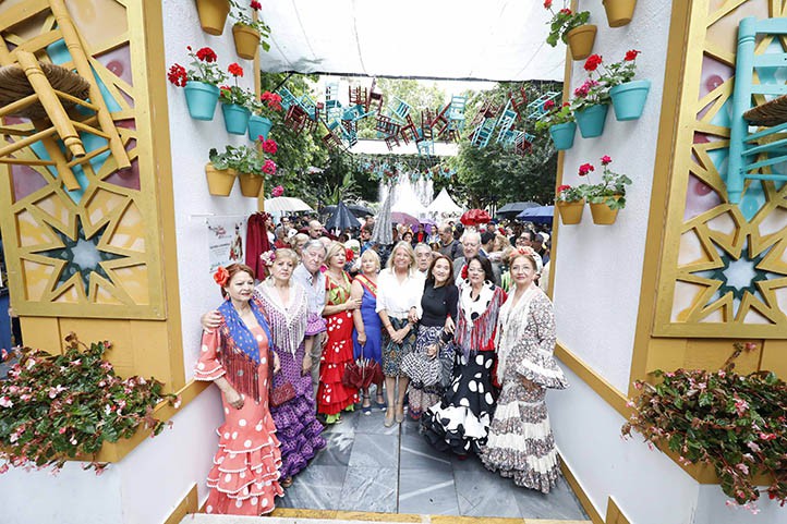 Inaugurada bajo la lluvia la Feria de Día, por sexto año en el centro de Marbella
