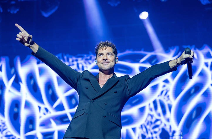 David Bisbal revoluciona con su energía el festival Starlite de Marbella
