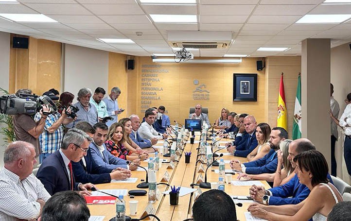 Constituida la Mancomunidad con Manuel Cardeña como presidente