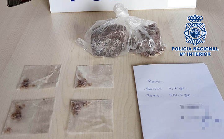 Cuatro detenidos en Marbella con 320 gramos de MDMA en el coche