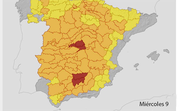 Marbella queda fuera, por ahora, de las alertas por la nueva ola de calor