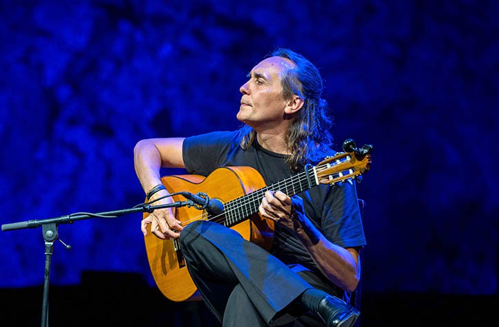 El maestro de la guitarra Vicente Amigo cautiva al público en Marbella