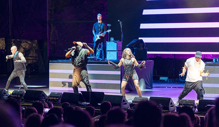 La energía de The Black Eyed Peas arrasa el festival Starlite de Marbella