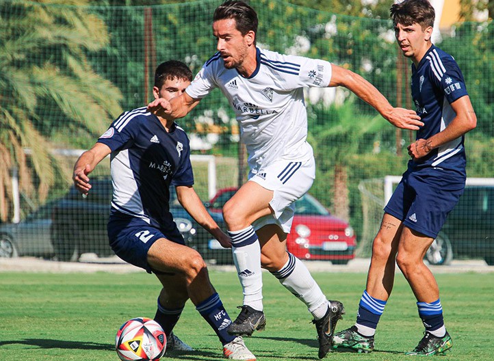 El Marbella FC continúa con su rodaje con goleada ante el juvenil (10-0)
