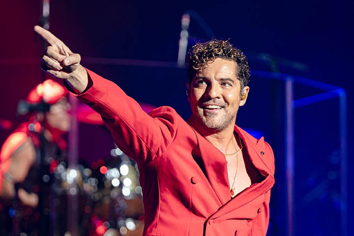 David Bisbal presenta en Marbella su nueva canción "Me siento vivo"