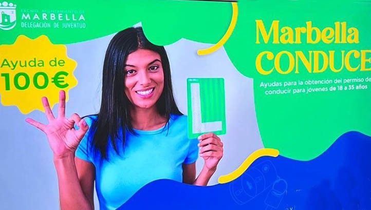 Marbella repite la ayuda a jóvenes para obtener el carné de conducir